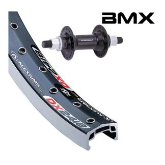 Wheel-Front 20 BMX Alex 248 Black 48h***