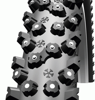 Tire-27.5 X 2.25 Studded Tire Schwalbe Ice Spiker Pro