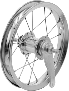 Wheel-Rear 12 1/2 X 2 1/4 Coaster Chrome***