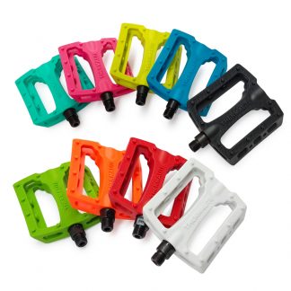 Pedals-9/16 BMX Stolen Plastic Orange