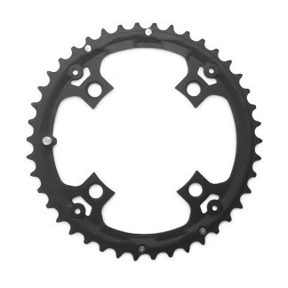 Chainring-42T 104BCD 4H 8/9/10 Alloy Black