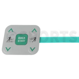 Precor Parts-Snapdome Overlay for D-Pad