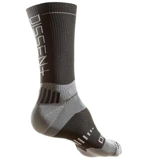 Socks-Dissent Supercrew Compression Black Small