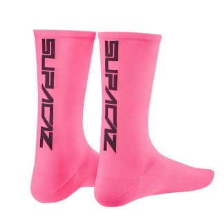 Socks-Supacaz Straight Up Pink/Black SM***