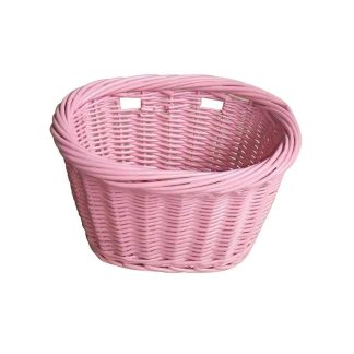 Basket-Wicker E-Cargo Jr Pink