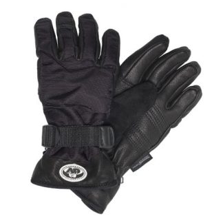 Gloves-GV Deerskin/Nylon Black Med
