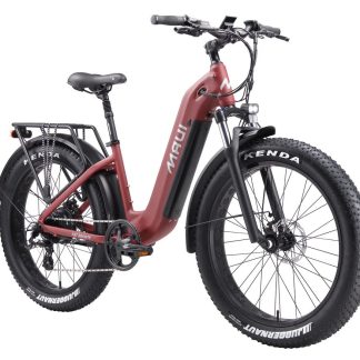 Maui-Fat Bronte Red 500W 26" x 4"  Step Thru